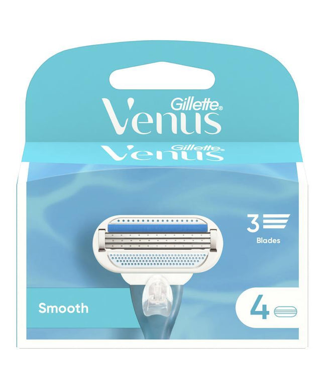Gillette Venus Smooth Blade Refills 4 Pack