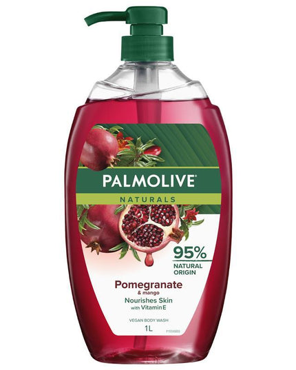 Palmolive Naturals Body Wash Pomegranate with Mango Shower Gel 1L