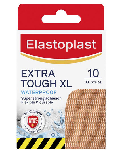 Elastoplast Heavy Fabric Waterproof XL 10 Strips