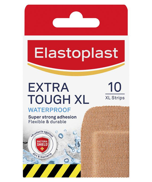 Elastoplast Heavy Fabric Waterproof XL 10 Strips