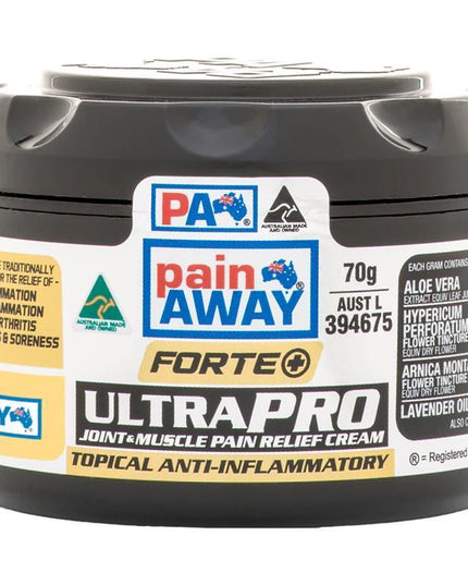 Pain Away Forte + Ultra Pro Joint & Muscle Pain Relief Cream 70g