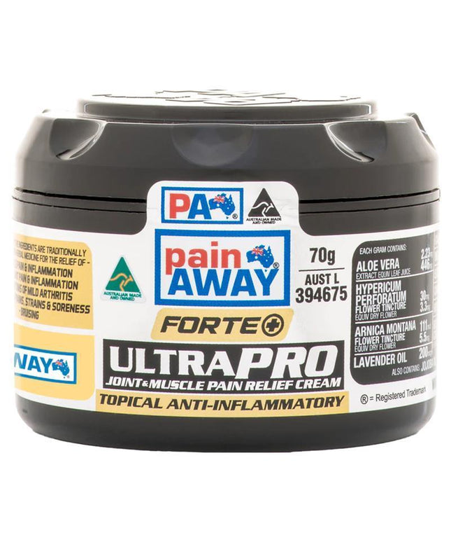 Pain Away Forte + Ultra Pro Joint & Muscle Pain Relief Cream 70g
