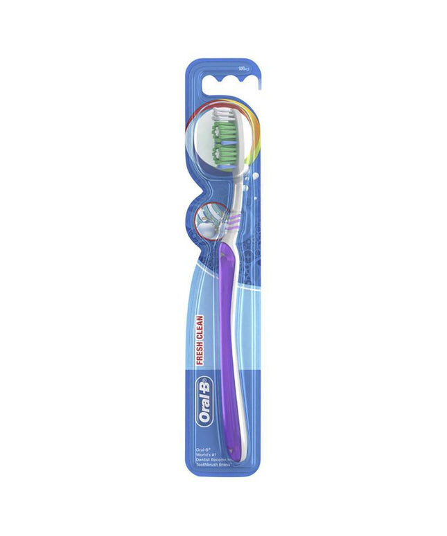 Oral B All Rounder Fresh Clean Soft Manual Toothbrush 1 Pack