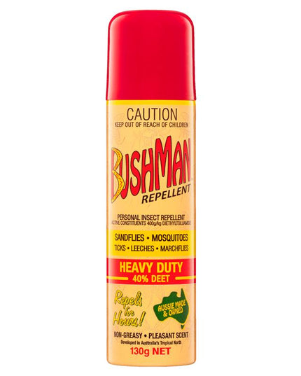 Bushman Heavy Duty Insect Repellent Aerosol 130g