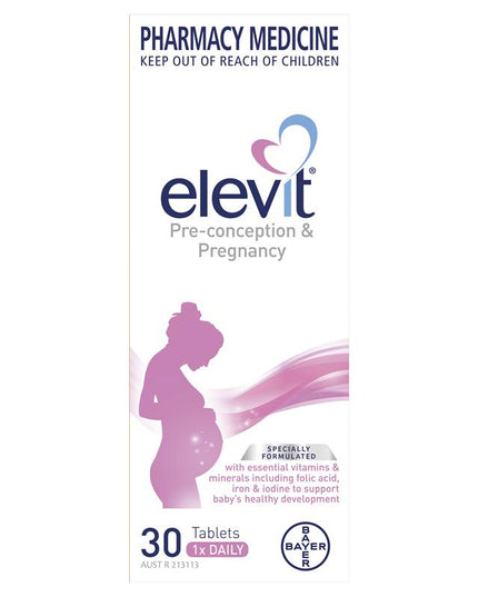 Elevit Pre-conception & Pregnancy 30 Tablets
