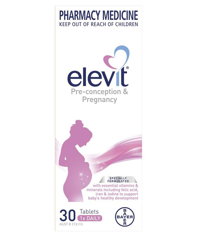 Elevit Pre-conception & Pregnancy 30 Tablets