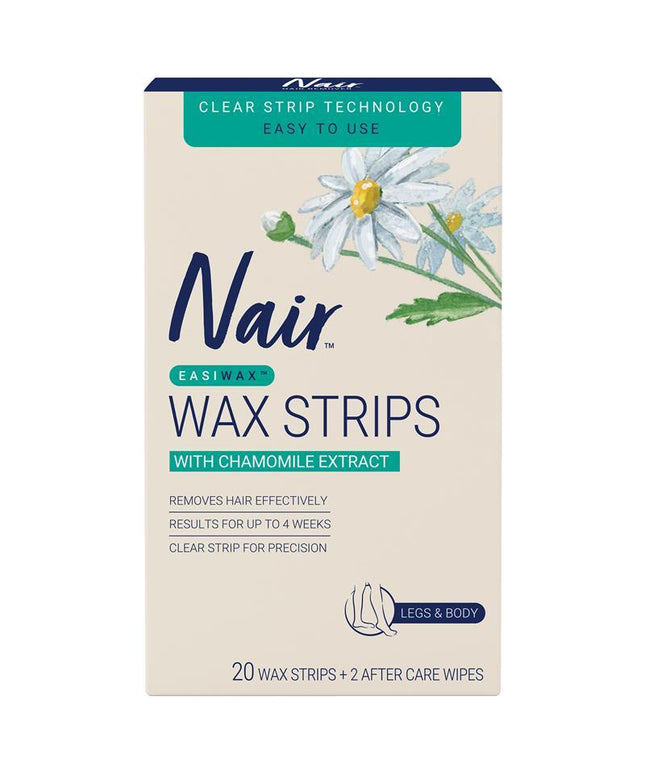 Nair Easiwax Wax Strips 20 Large