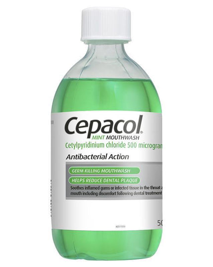 Cepacol Mouthwash Mint 500mL