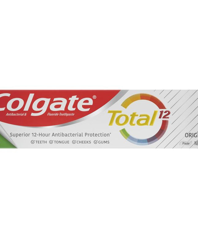 Colgate Toothpaste Total Original Antibacterial & Fluoride 115g