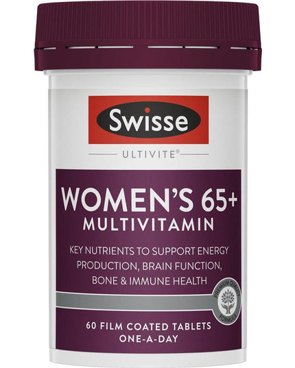 Swisse Womens Multivitamin 65+ 60 Tablets