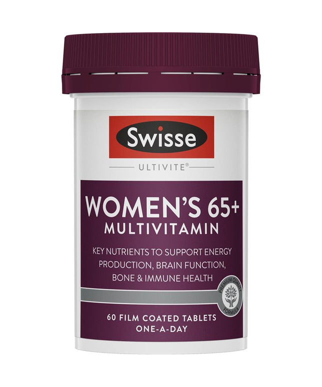 Swisse Womens Multivitamin 65+ 60 Tablets