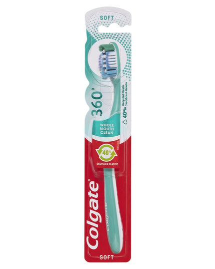 Colgate 360 Whole Mouth Clean Compact head Toothbrush Soft