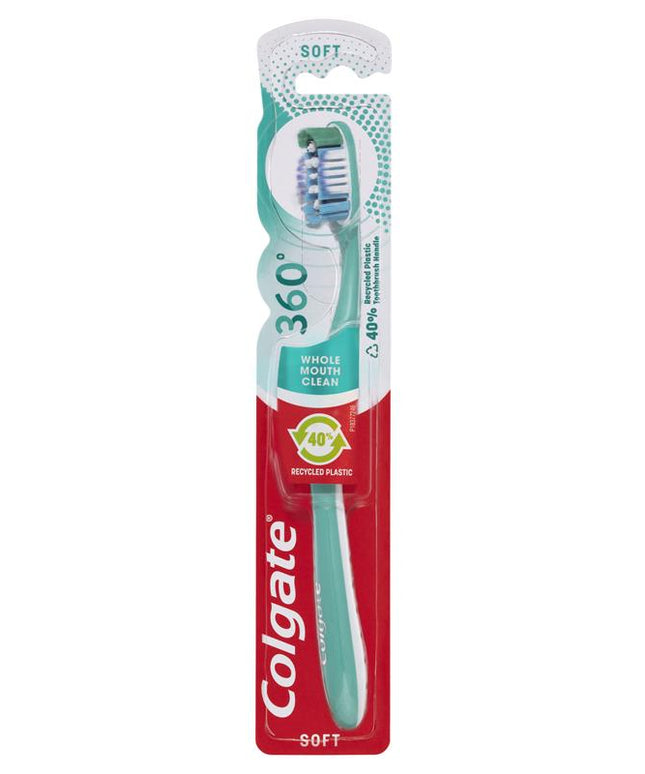 Colgate 360 Whole Mouth Clean Compact head Toothbrush Soft