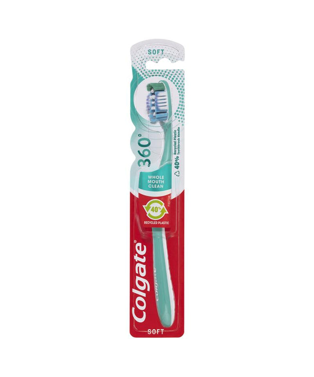 Colgate 360 Whole Mouth Clean Compact head Toothbrush Soft