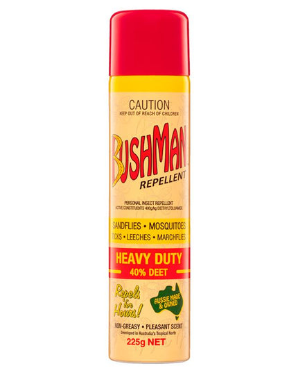 Bushman Heavy Duty Aerosol 225g