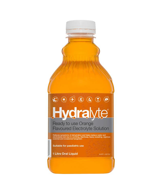 Hydralyte Liquid Orange 1Litre