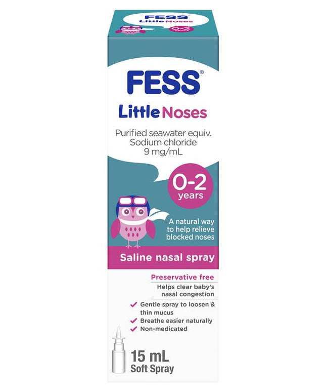 Fess Little Noses Saline Nose Spray Single 15ml