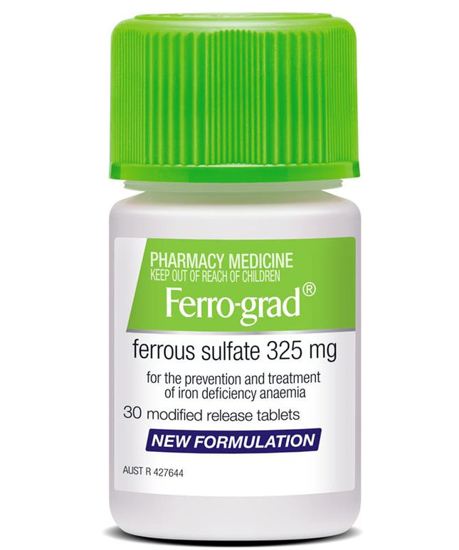 Ferro-Grad 30 Tablets NEW