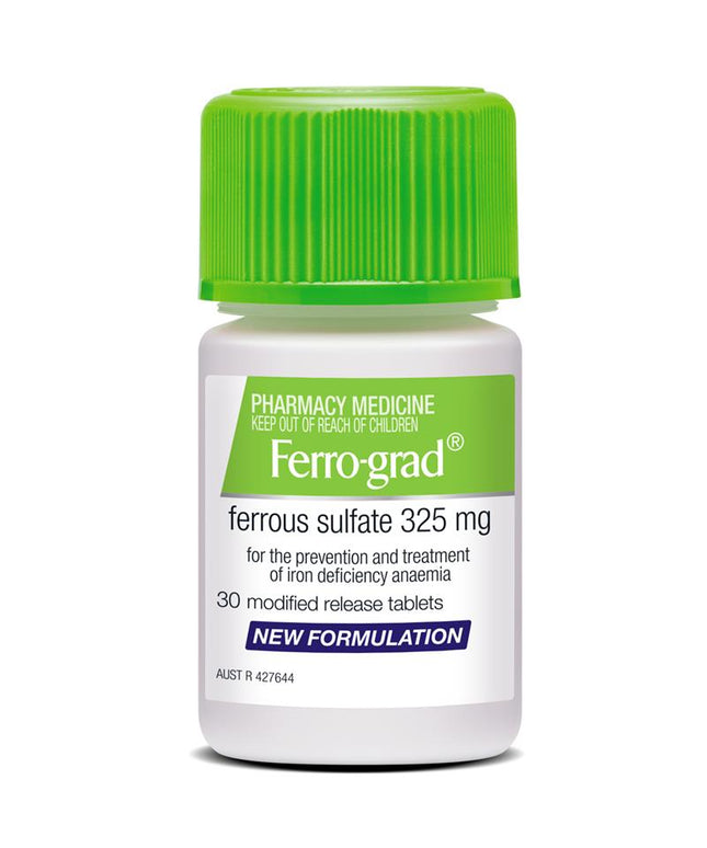 Ferro-Grad 30 Tablets NEW