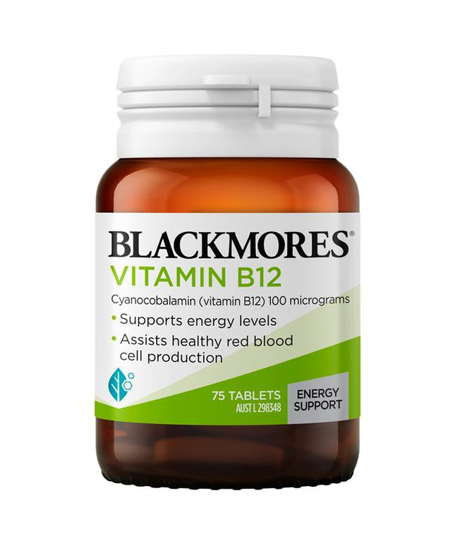Blackmores B12 100MCG 75 Tablets