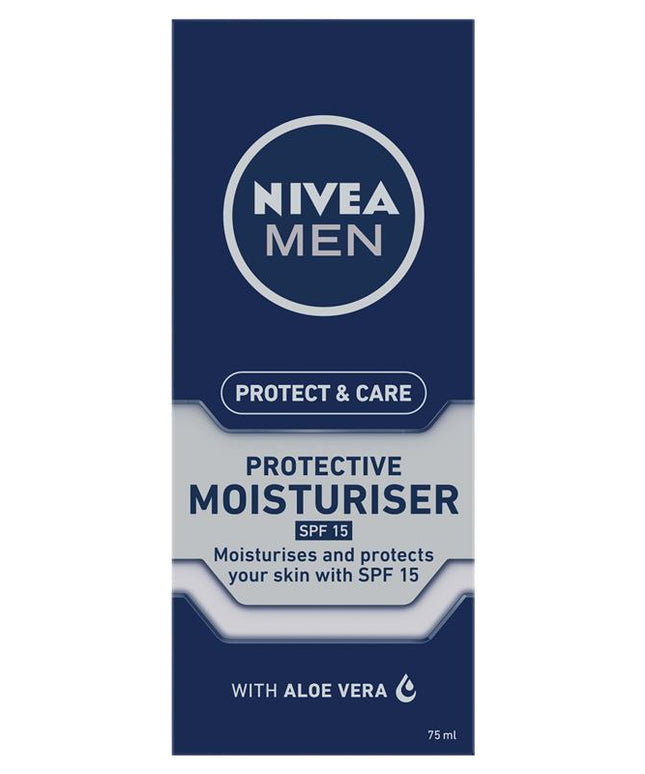 NIVEA MEN Protect & Care Face Moisturiser SPF15 75ml