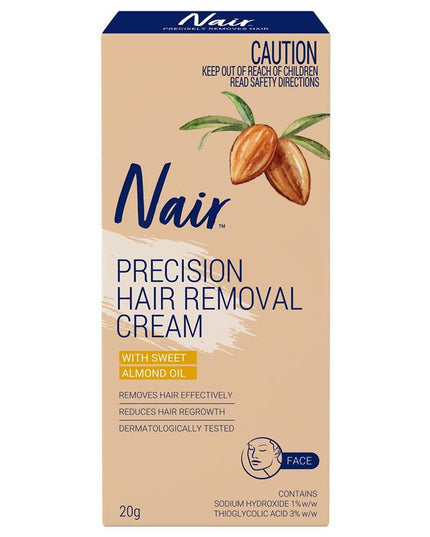 Nair Precision Facial Hair Removal Cream 20g