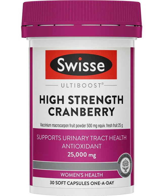 Swisse Cranberry 25000mg 30 Capsules