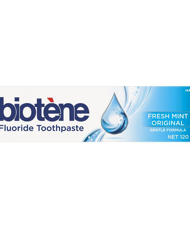 Biotene Dry Mouth Relief Fluoride Toothpaste Fresh Mint 120g