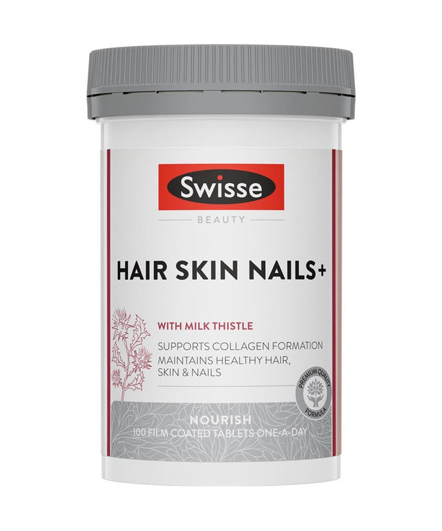Swisse Beauty Hair Skin Nails+ 100 Tablets