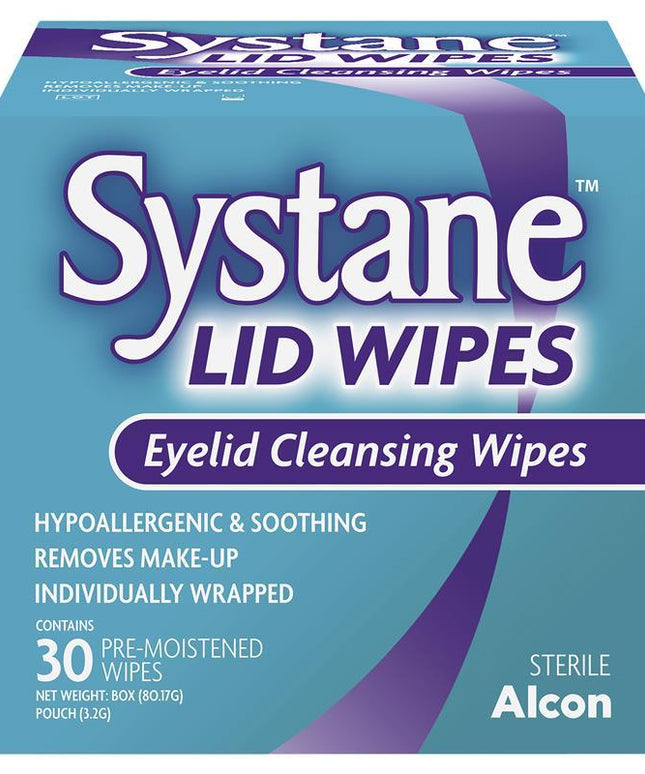 Systane Lid Wipes 30 Pack