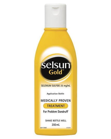 Selsun Gold Anti Dandruff Shampoo Treatment 200mL