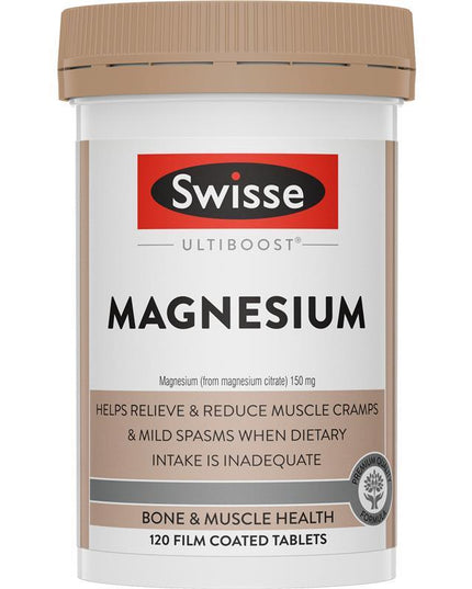 Swisse Ultiboost Magnesium 120 Tablets