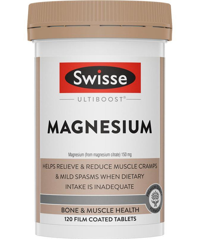 Swisse Ultiboost Magnesium 120 Tablets