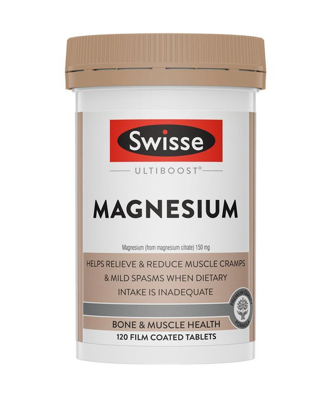 Swisse Ultiboost Magnesium 120 Tablets