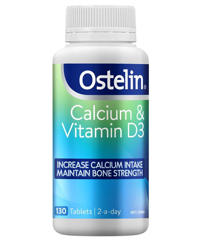 Ostelin Calcium & Vitamin D3 130 Tablets