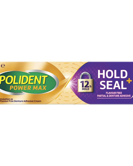 Polident MAX SEAL Denture Adhesive Cream 40g