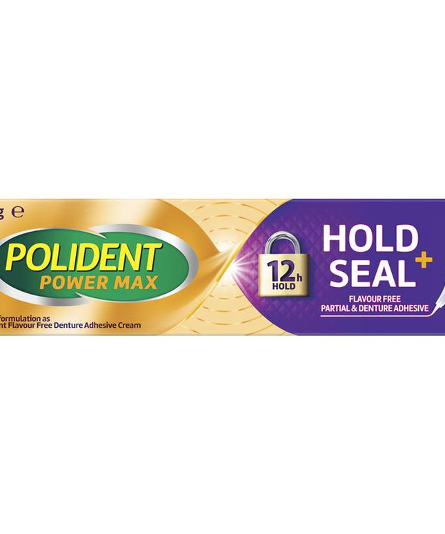 Polident MAX SEAL Denture Adhesive Cream 40g