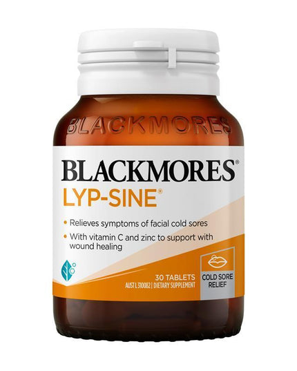 Blackmores Lypsine 30 Tablets