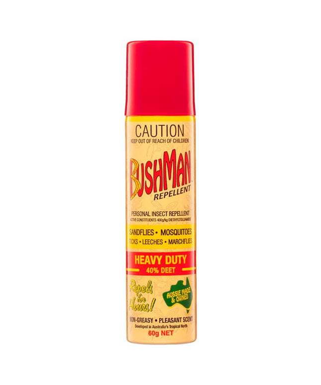 Bushman Heavy Duty Insect Repellent Aerosol 60g