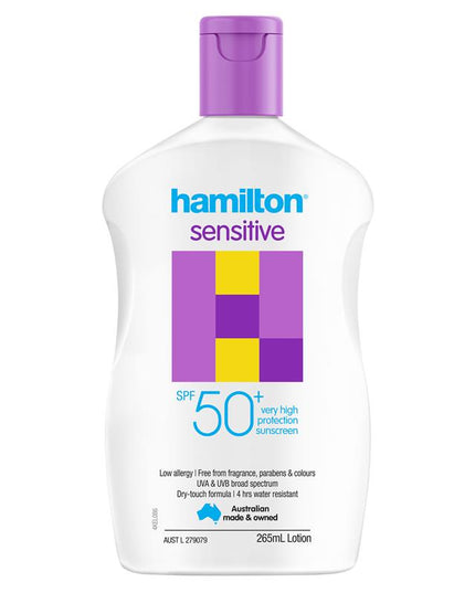 Hamilton Sun SPF 50+ Sensitive Lotion 265ml