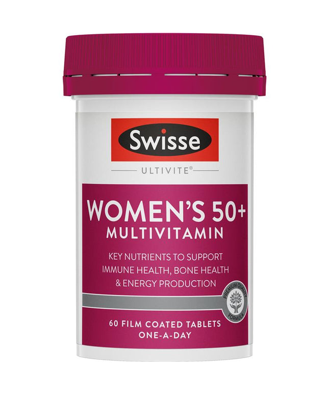 Swisse Womens Multivitamin 50+ 60 Tablets