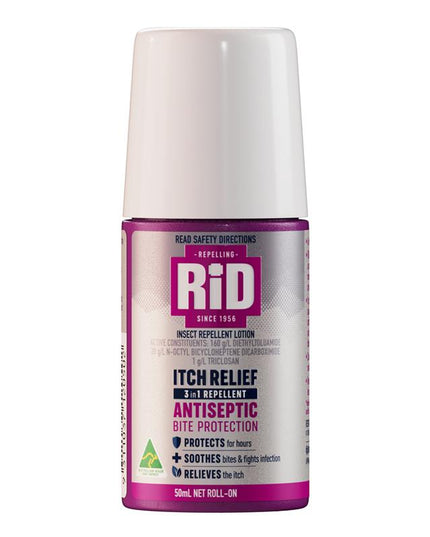 Rid Ultimate Antiseptic Insect Repellent Roll On 50ml