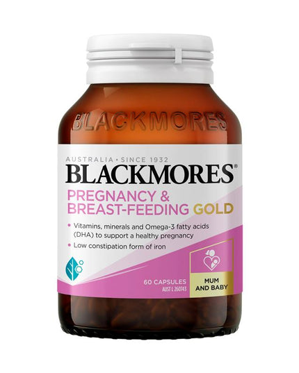 Blackmores Pregnancy and Breastfeeding Gold 60 Capsules