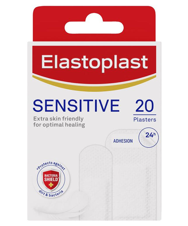 Elastoplast 46041 Sensitive Strips Assorted Pack 20