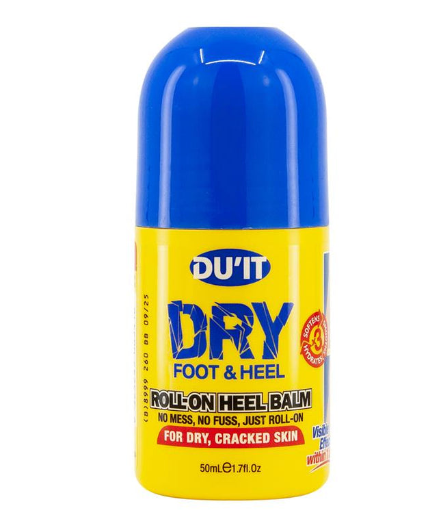 DU'IT Roll-On Heel Balm For Dry Or Cracked Feet 50mL