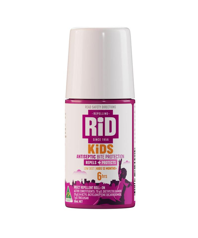 Rid Kids Antiseptic Insect Repellent 50ml Roll On