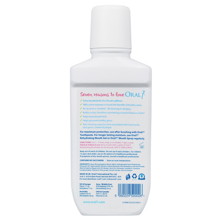ORAL 7 Dry Mouth Mouthwash 250mL