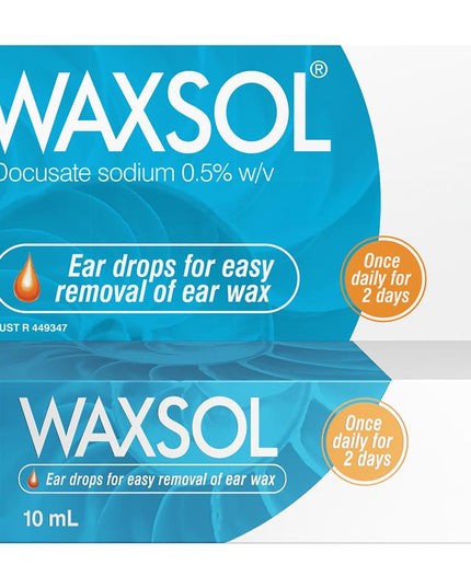 Waxsol Ear Drops 0.5% 10mL