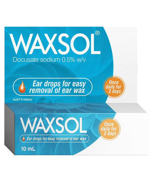 Waxsol Ear Drops 0.5% 10mL