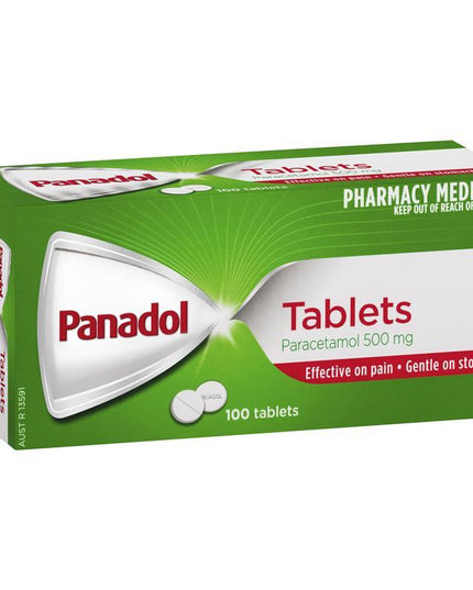 Panadol Paracetamol Pain Relief Tablets 500mg 100